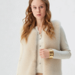 veste fausse fourrure