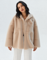 manteau adoré fausse fourrure