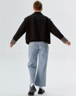 chemise courte à sequins