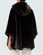 cape giovanni fausse fourrure