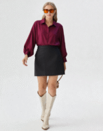 chemise ample manches chauve souris