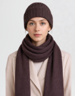 ensemble bonnet écharpe baby alpaga