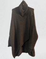 gros pull col roulé croisé