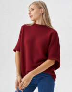 pull manches courtes ample