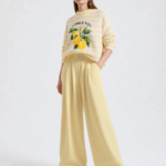 pantalon fluide à pinces