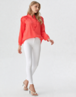 blouse corail ample