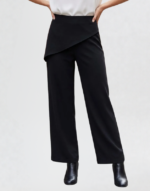pantalon noir asymétrique