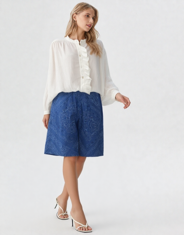 Blouse volants Johanna,blouse volants johanna narbonne