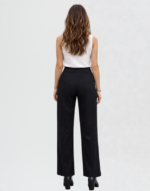 pantalon noir asymétrique
