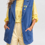 veste mi longue jean